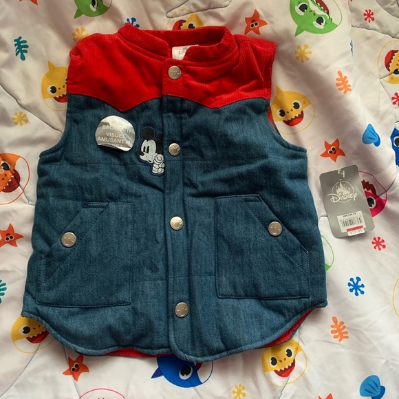 Disney Other - Disney Mickey Mouse Toddler Vest